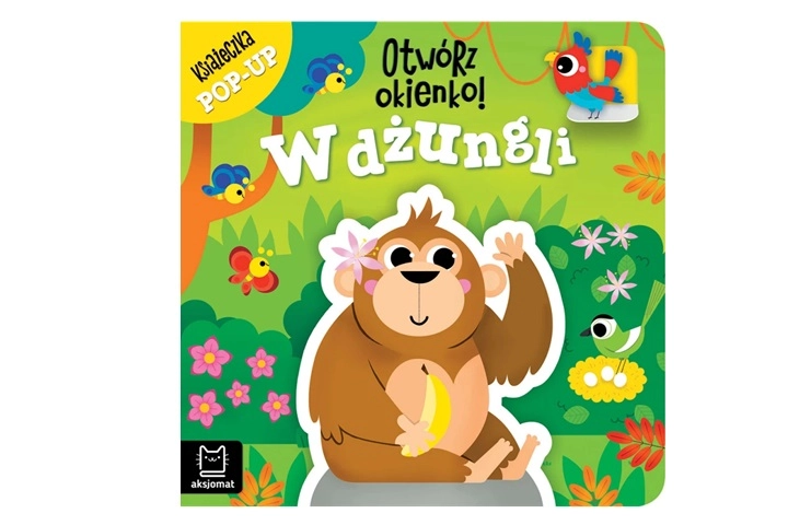 Otevři okénko! V džungli – pop-up knížka s okénky