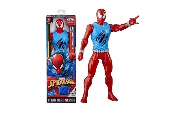 Figurka Marvel Spider-Man Titan Hero Series Scarlet Spider 30 cm