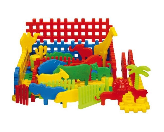 Stavebnice zvířata světa – velká sada