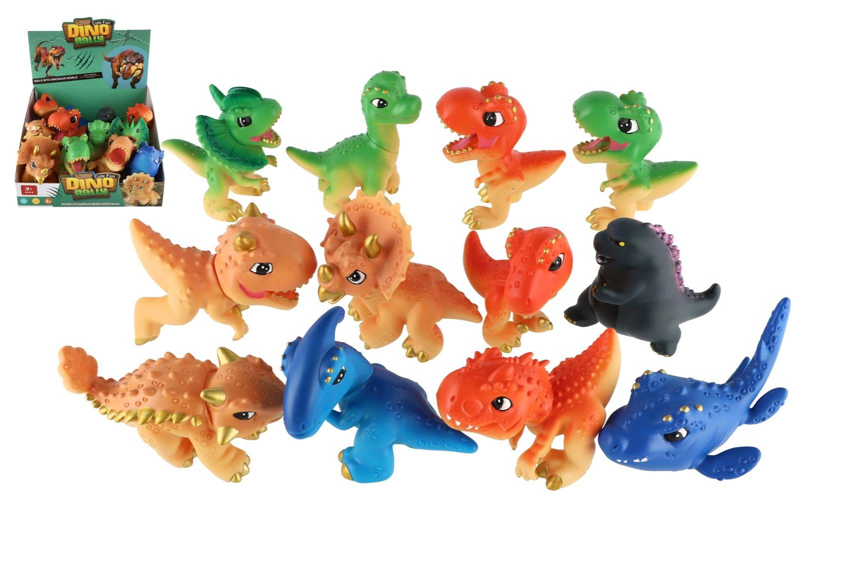 Figurka roztomilého dinosaura - 1 kus