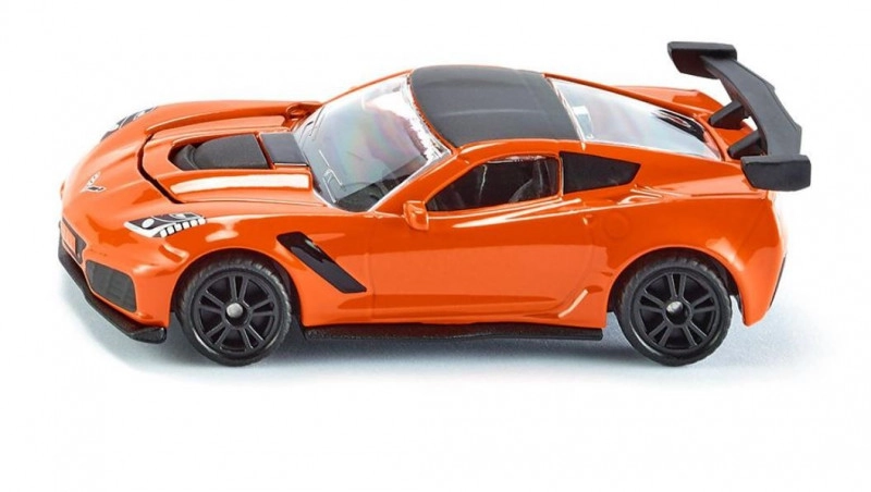 Levně Model auta Chevrolet Corvette ZR1 – oranžový sportovní vůz