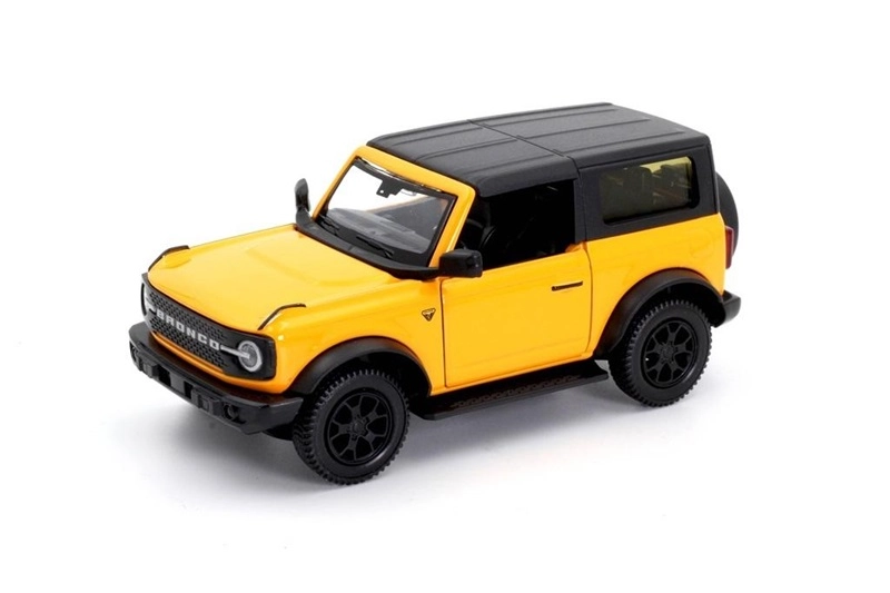 Kovový model auta Ford Bronco Badlands 2023 Hard Top 1:32/39 – zelená
