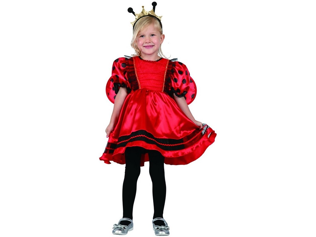 Dětský karnevalový kostým beruška 92–104 cm