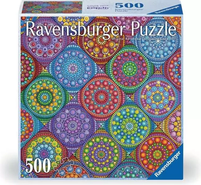 Ravensburger puzzle Nádherné mandaly 500 dílků