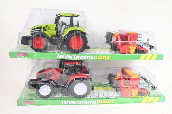 Traktor s připojitelným zemědělským strojem