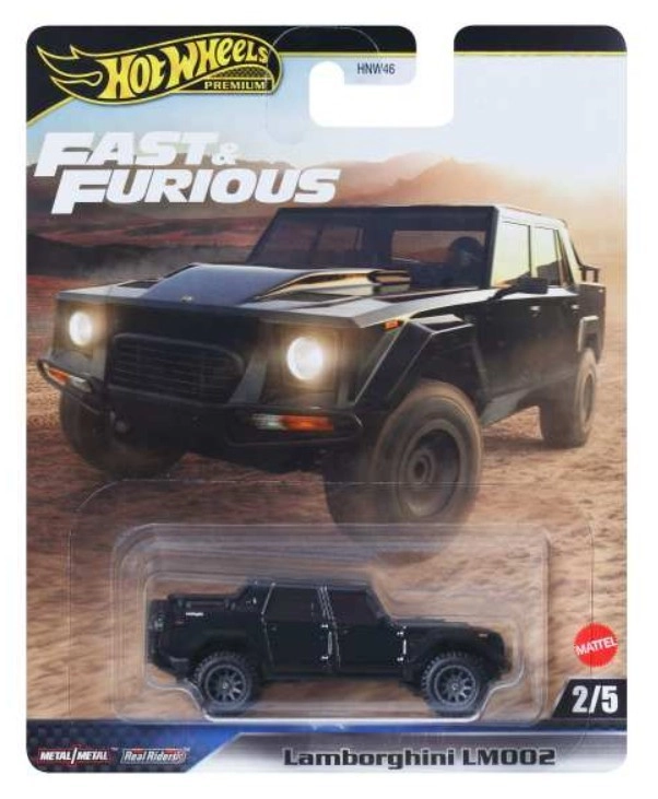 Hot Wheels Rychle a zběsile – Lamborghini LM002 1:64 prémiový model