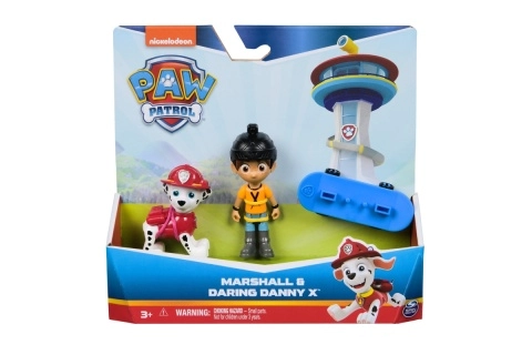 Sada figurek Psi Patrol Marshall a Brave Danny X