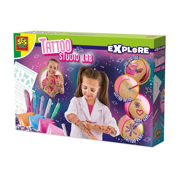 SES Studio sada na dočasná tetování