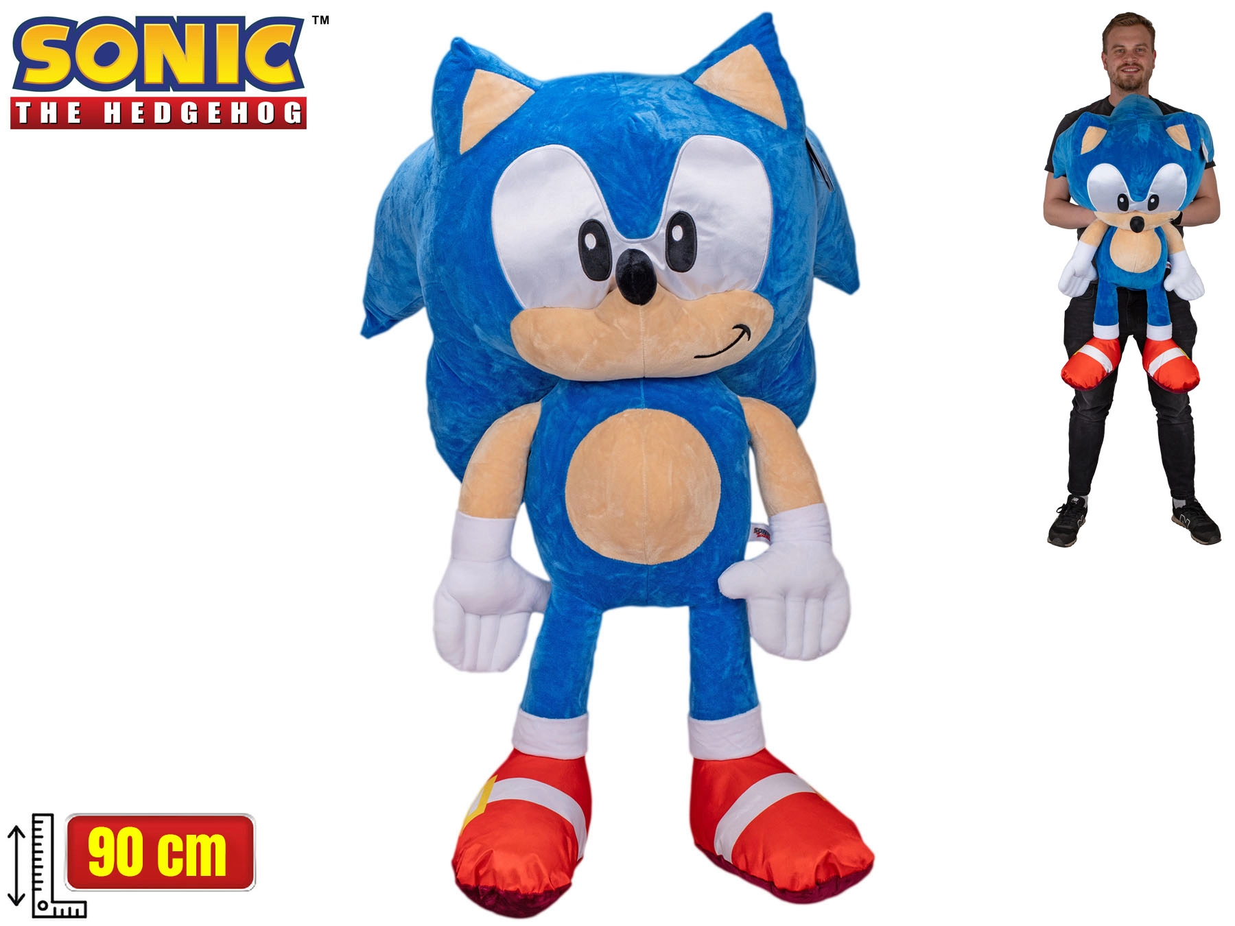 Plyšový ježek SONIC Classic 90 cm