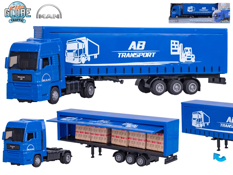 Kids Globe Traffic kamion MAN 30 cm s volným chodem