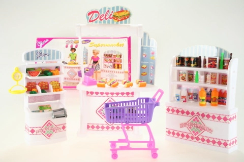 Barbie Glorie supermarket pro panenky typu