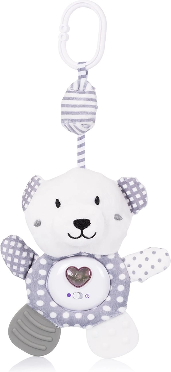 plyšová hračka na kočárek a postýlku teddy bear od chipolino