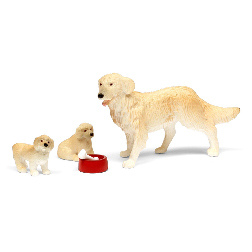 Lundby figurky pejsků do domečku pro panenky