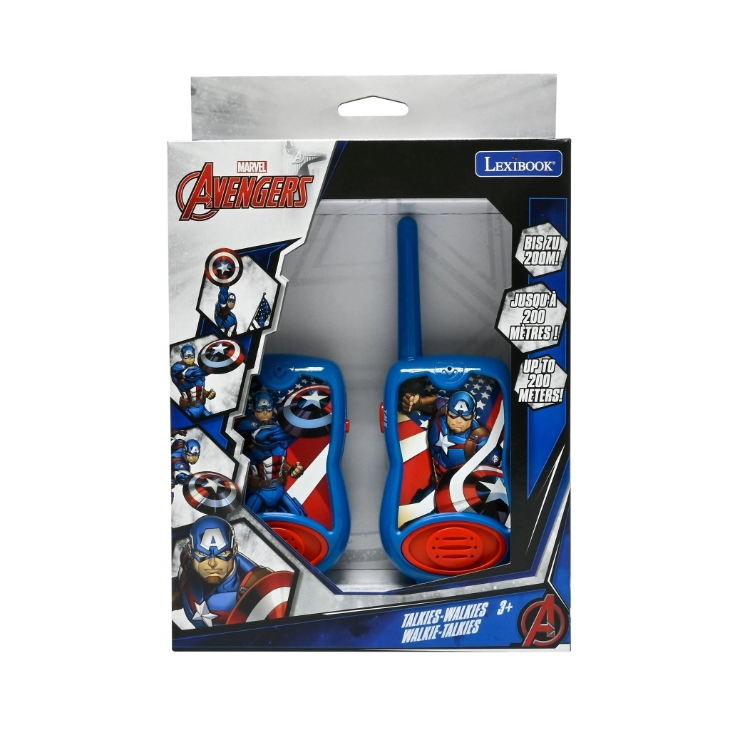 Dětské vysílačky MARVEL AVENGERS s dosahem 200 m