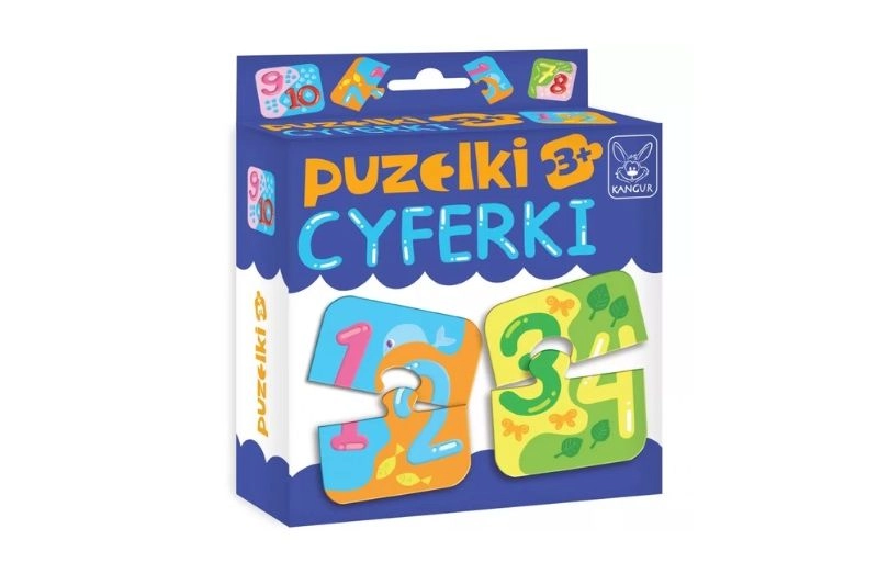 Puzzlíky Číslice 3+
