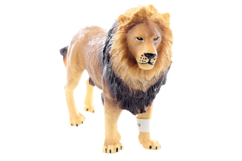 plastová figurka lva 13 × 9 × 4 cm