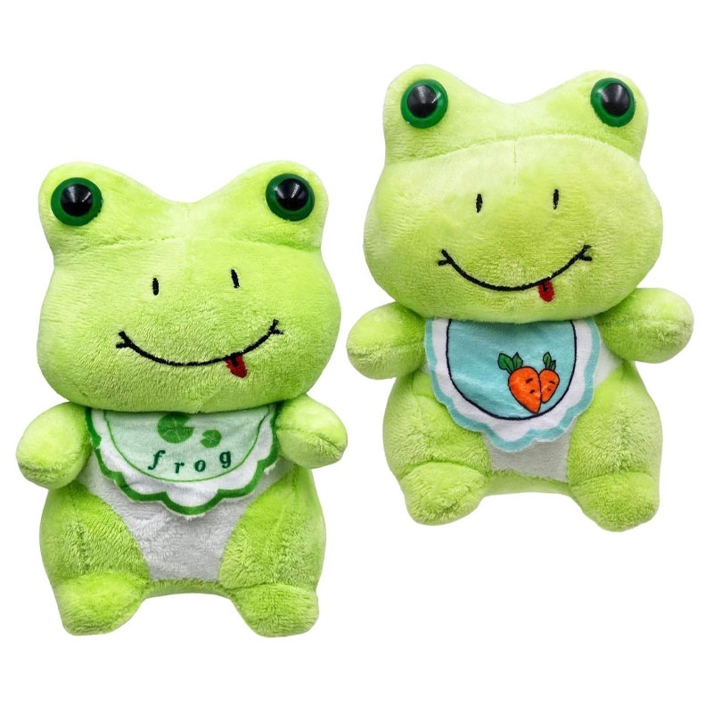 plyšová žabka šibalka 18 cm