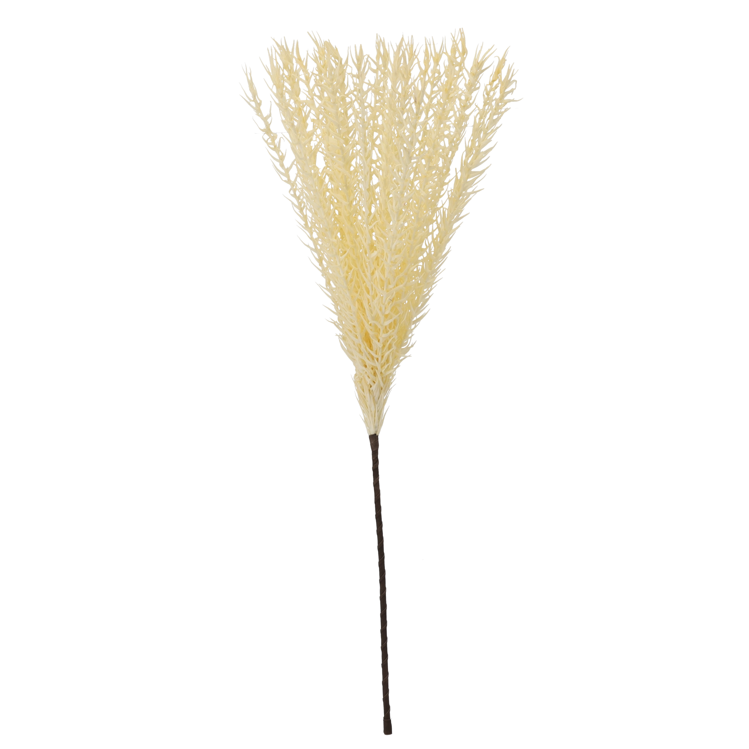 Dekorativní tráva 85 cm bílá (12 ks)