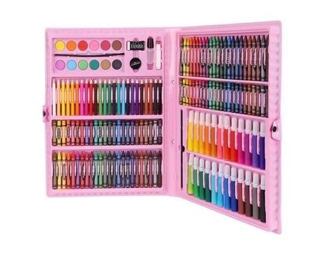 ISO 9174 Výtvarná sada Mega Art Set 168 ks růžová