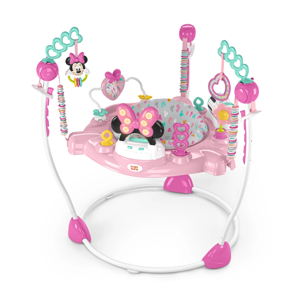Levně Disney Baby skákadlo/aktivní centrum 2v1 Minnie Mouse Forever Besties
