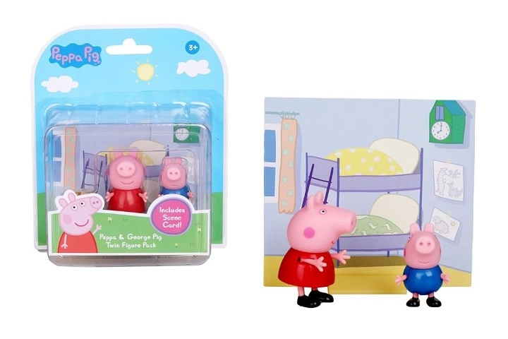 Hasbro Peppa Pig sada figurek Peppa a George