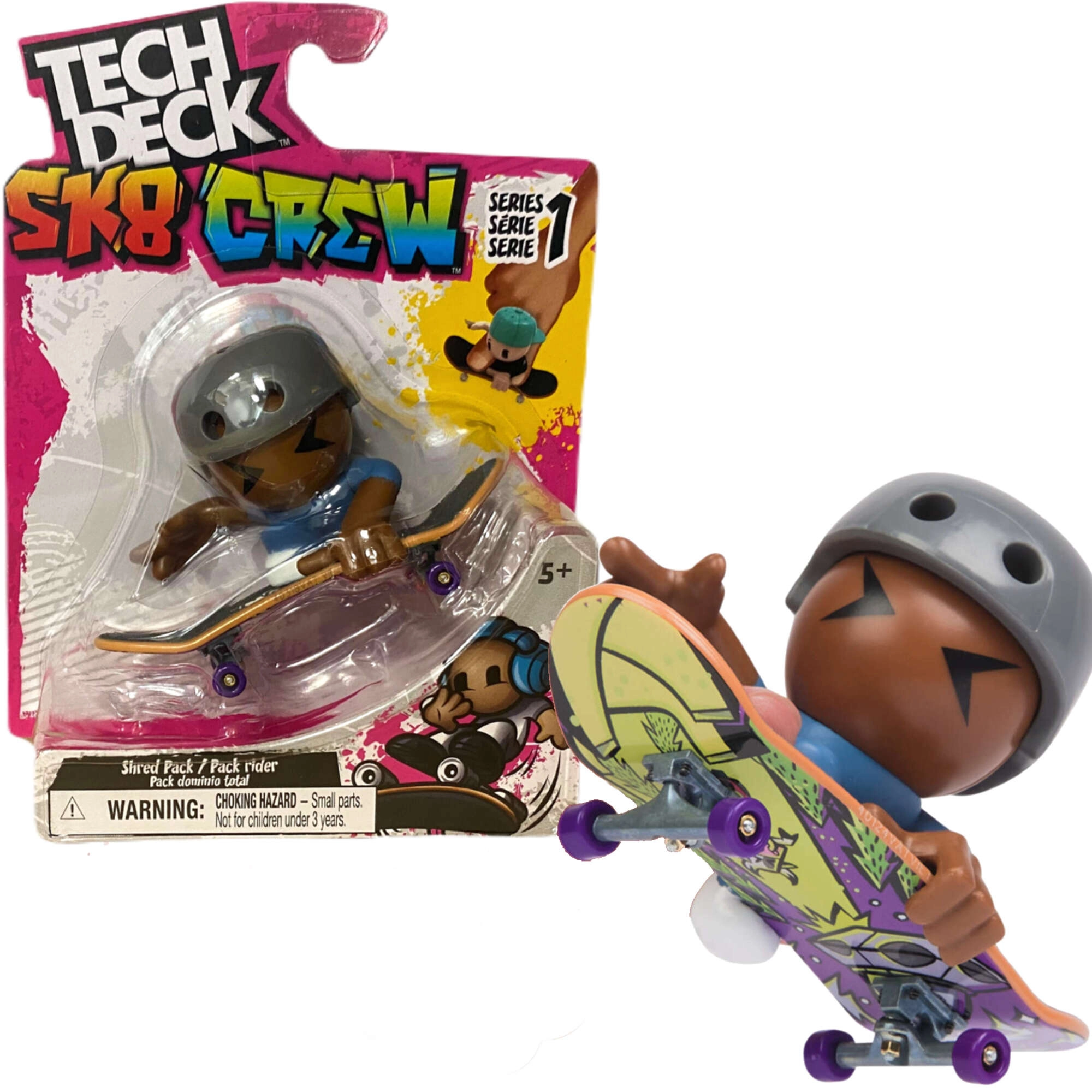 Tech Deck SK8 Crew S1 sada prstová skateboardová deska s figurkou