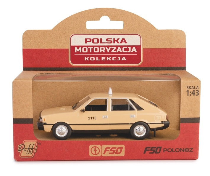 Vozidlo PRL FSO Polonez Taxi Beige