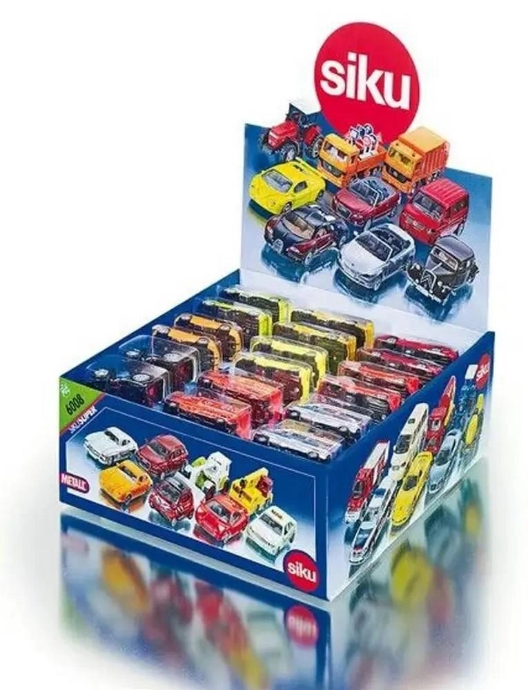 Siku sada 50 mini modelů vozidel (mix)