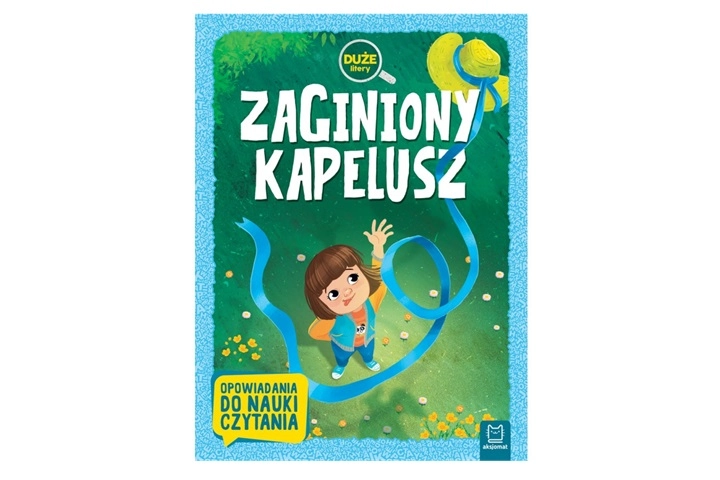 Zaginiony kapelusz – polská kniha pro první čtení (velká písmena)