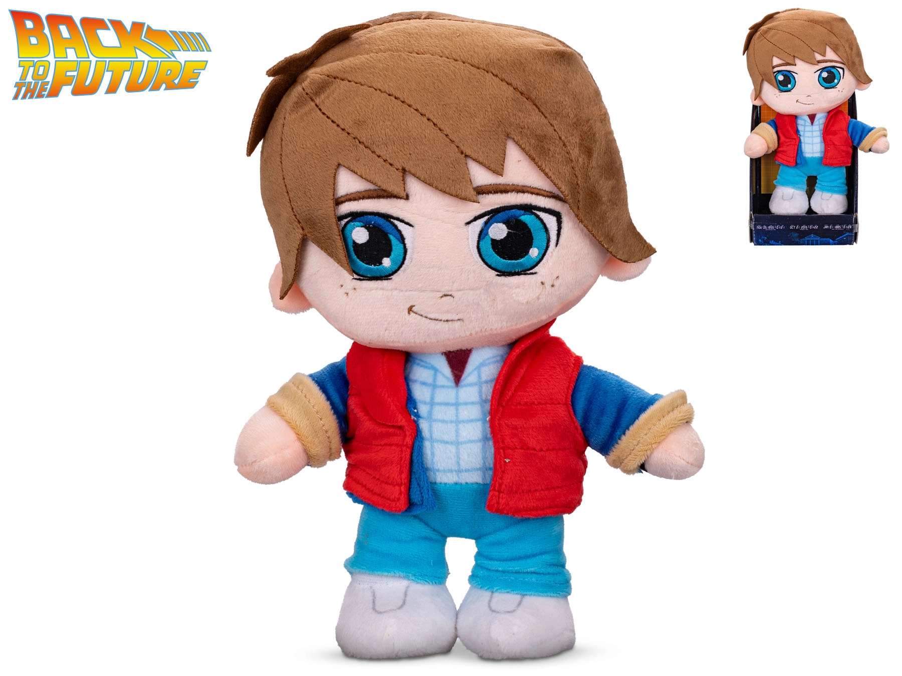 Plyšová postavička Marty McFly – Návrat do budoucnosti 28 cm