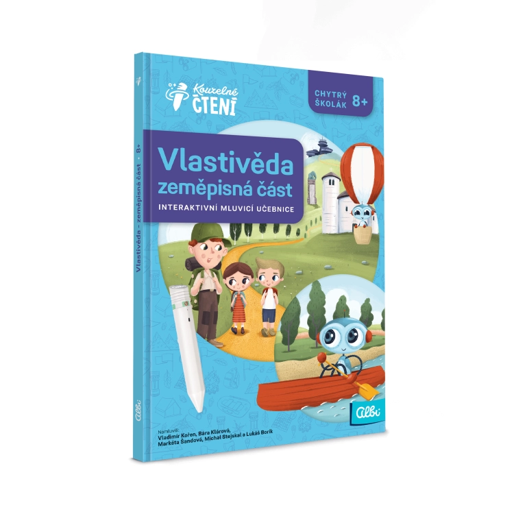 Levně Albi Kouzelné čtení Kniha Vlastivěda zeměpisná část