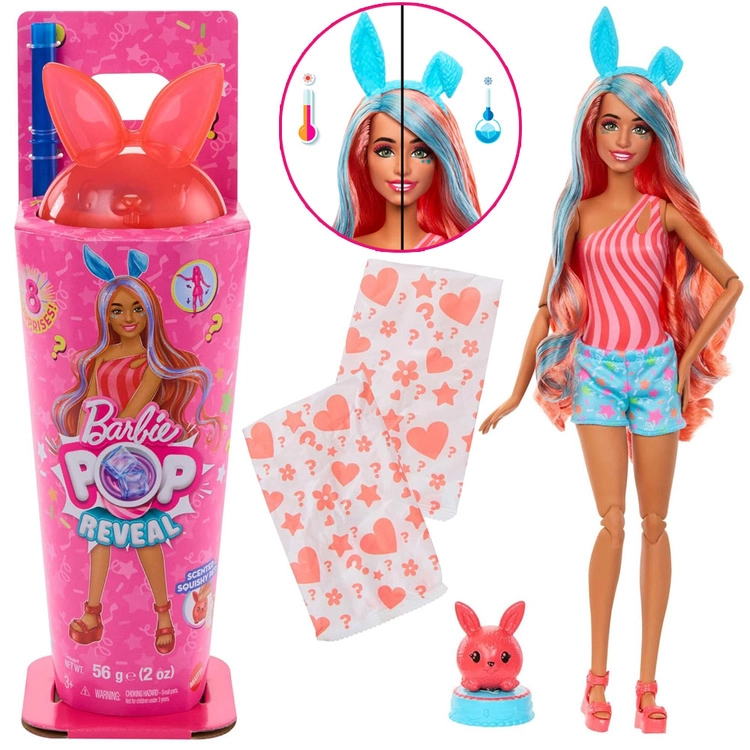 Mattel Barbie Pop Reveal Koktejlové překvapení Zajíček