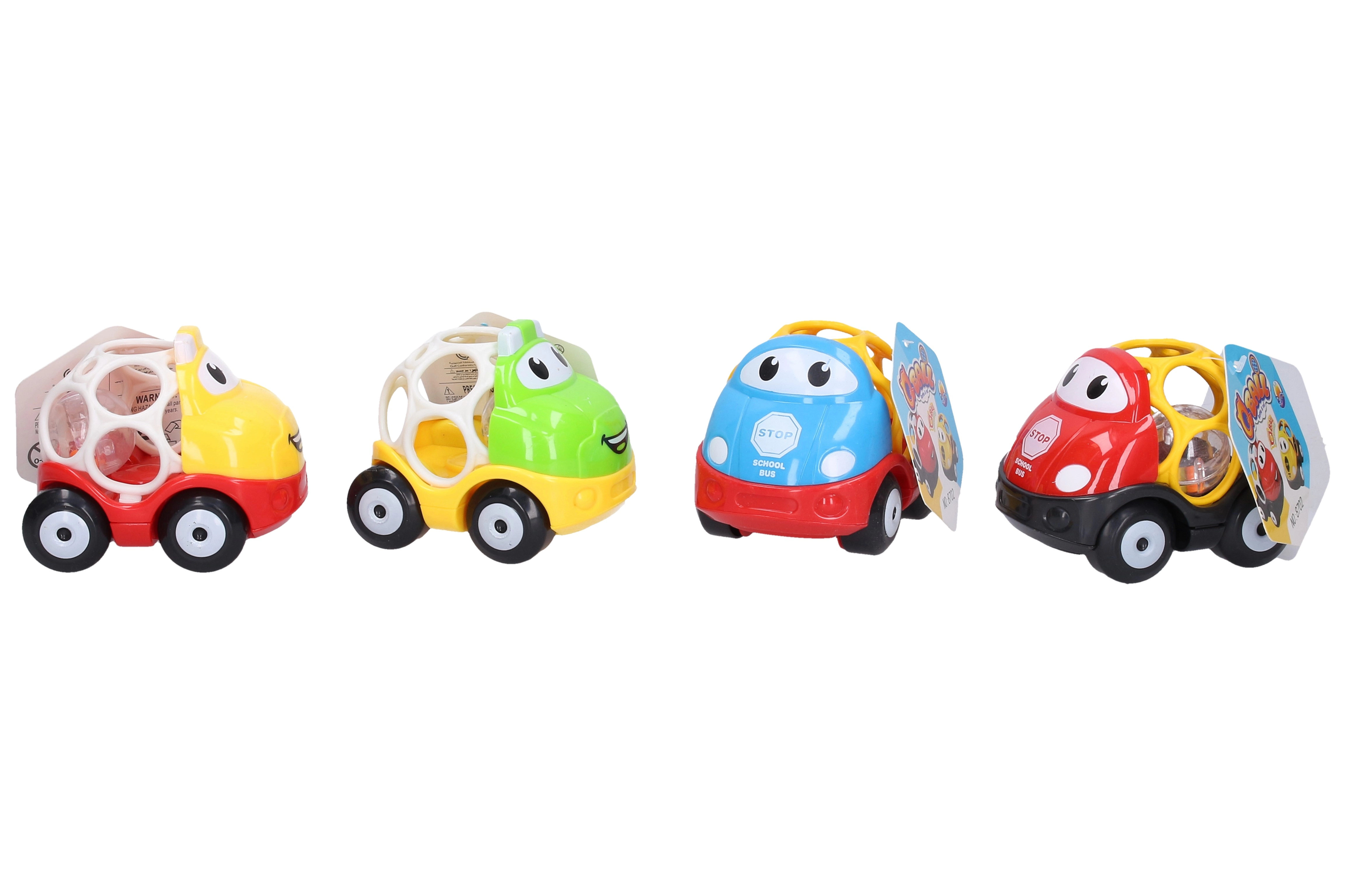 Chrastící auto 9 cm