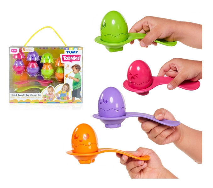 Toomies Barevná vajíčka se lžičkami