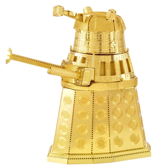 Metal Earth 3D puzzle Doctor Who: Dalek – zlatý model