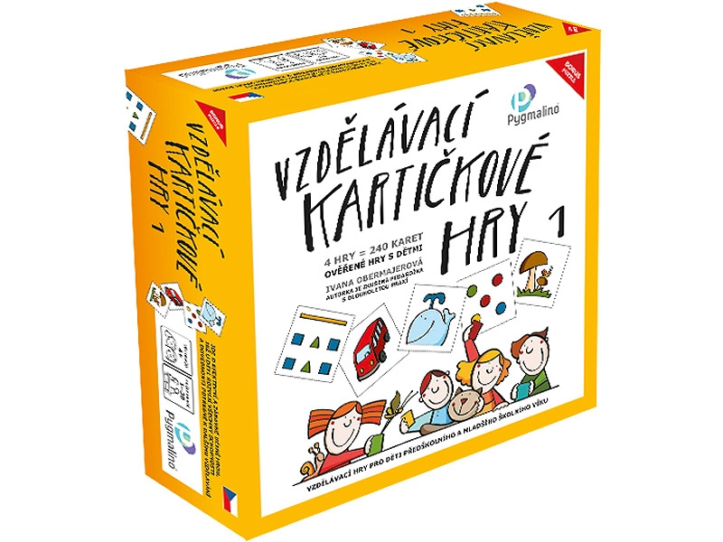 Pygmalino vzdělávací kartičkové hry 1