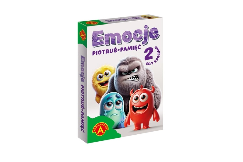 Karetní hra Piotruś a pexeso Emocje