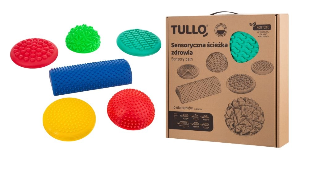 Senzorická balanční stezka – 6 dílů