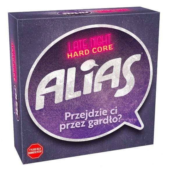 Společenská hra Late Night Alias Hard Core pro dospělé