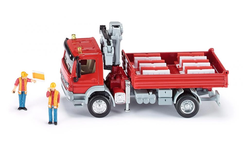 Siku mercedes atego jeřábový nákladní vůz 1:50
