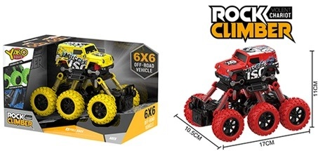 Levně Auto Graffiti Crawler 6WD 1:43 na zpětný chod