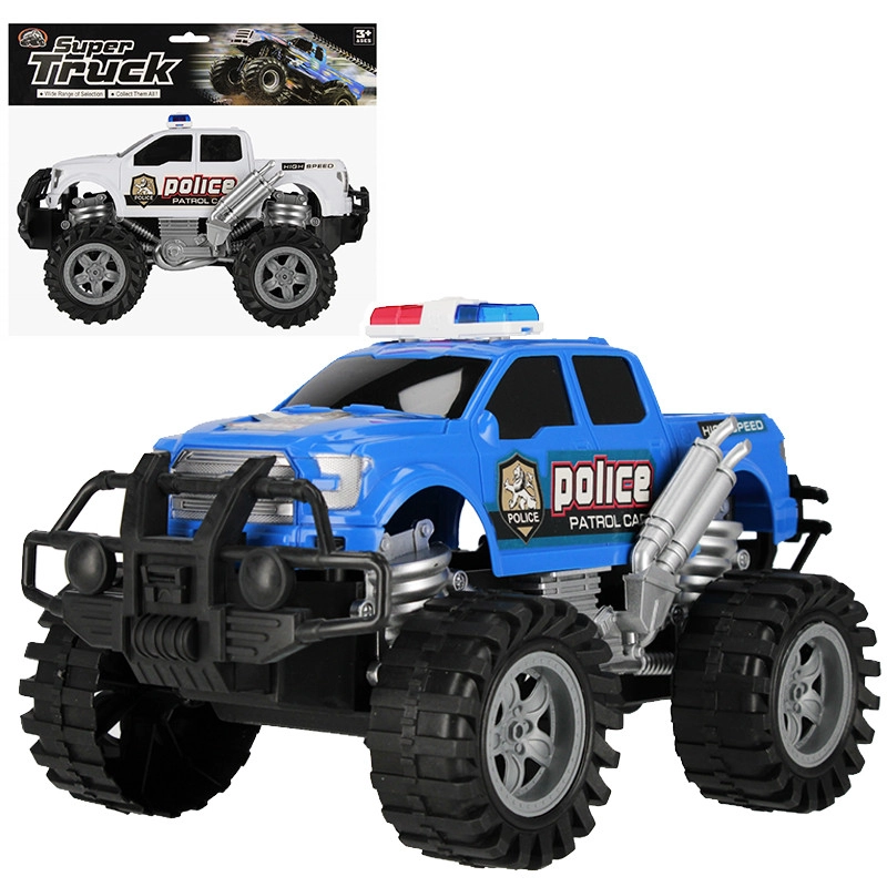 policejní terénní auto pull-back