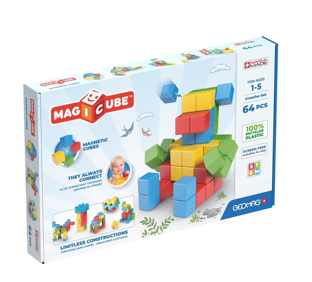 Geomag Magicube kreativní sada 64 dílků