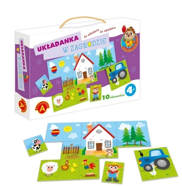 Skládačka na farmě, Moudrá hlava sovy