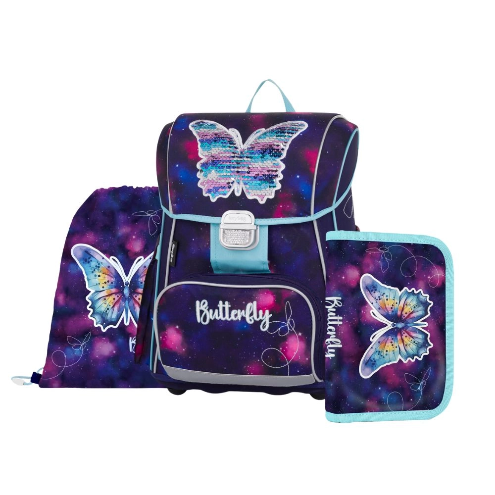 Školní set 3ks PREMIUM Motýl KARTONPP