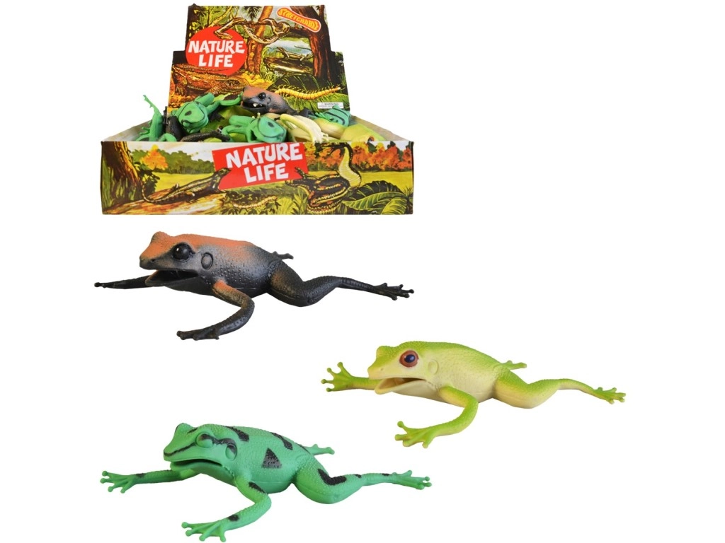 Strečová žába hračka pro děti