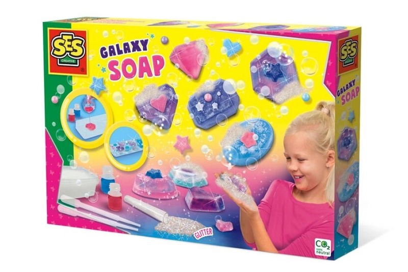 SES Creative Galaxy soap – kreativní sada na výrobu mýdel