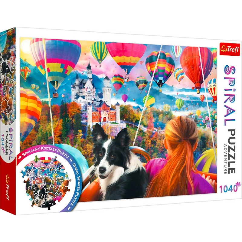 Balónkový festival Spiral Puzzle
