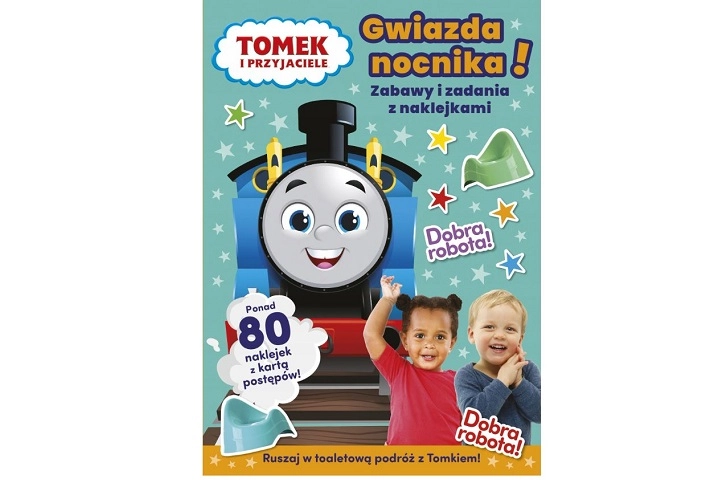 Tomek a přátelé – Hvězda nočníku! Zábavné aktivity pro učení na nočník