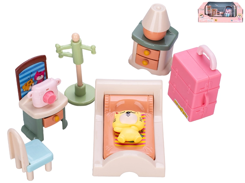 Sada zvířecí domácnost s doplňky